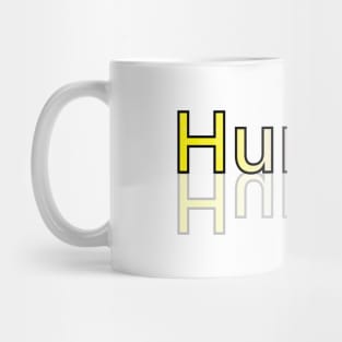 Human (Nonbinary pride version) Mug